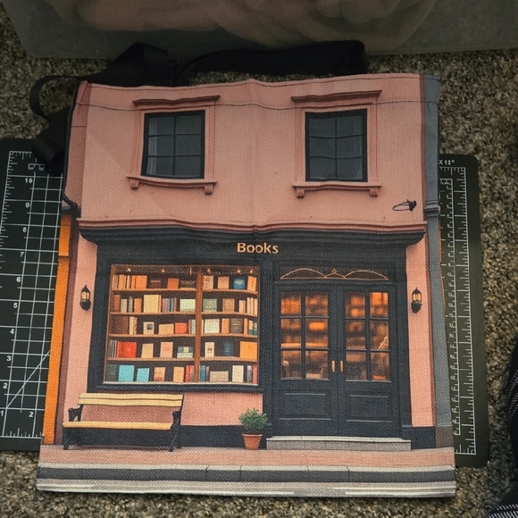 Handbags - Charming Bookstore Tote Bag
